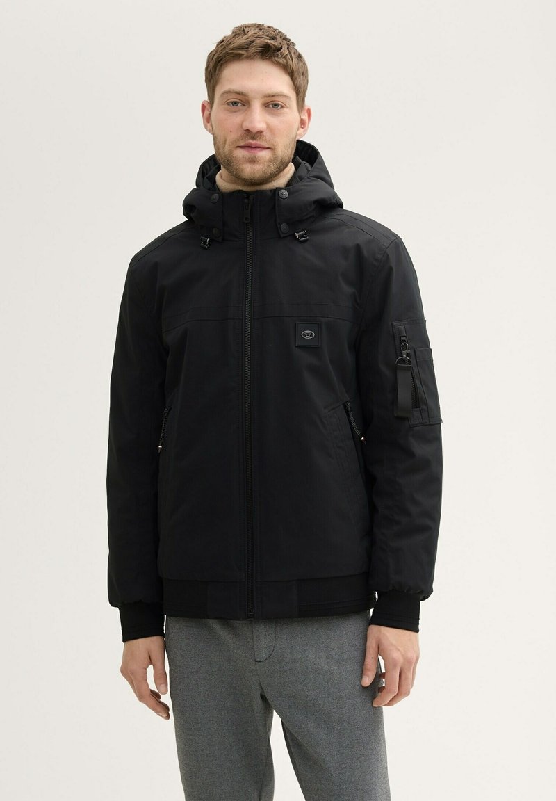 TOM TAILOR Winterjas - black