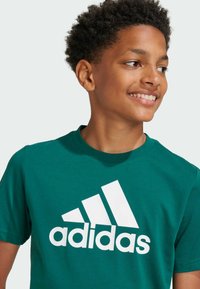 adidas Performance Camiseta estampada - collegiate green   white
