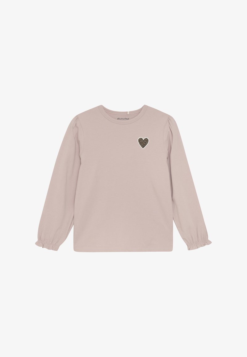 Minymo LONG SLEEVES - Langarmshirt - shadow gray