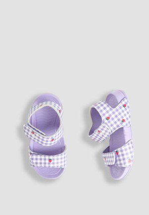 JoJo Maman Bébé REGULAR FIT - DOUBLE STRAP SUMMER - Sandales - lilac
