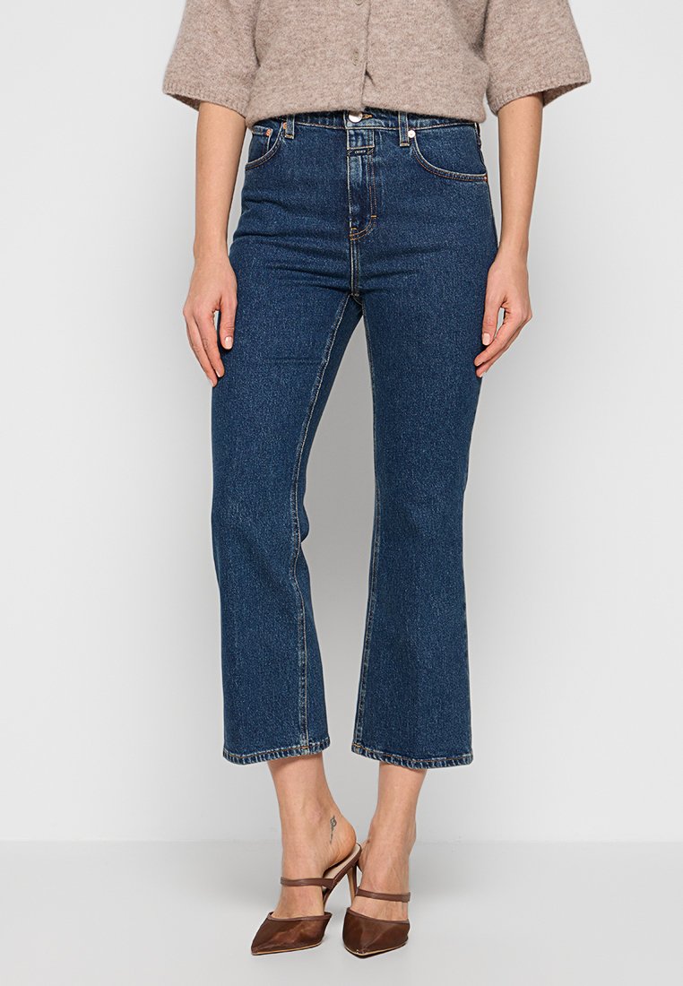 closed Bootcut jeans donkerblauw