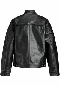 Jack & Jones JJEROCKY  - Bunda z umělé kůže - black