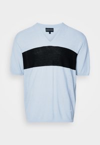 Nyomott mintás póló - blue/navy