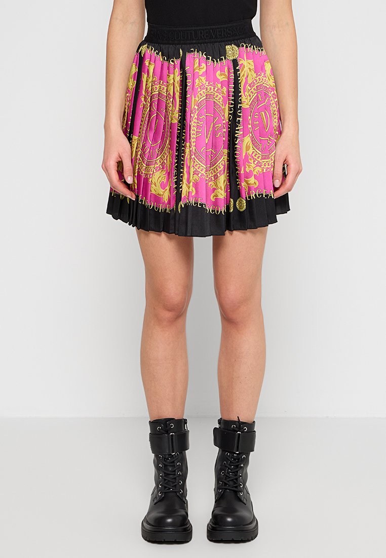 Versace Jeans Couture Plooirok donkerroze Versace Jeans Couture Plooirok donkerroze