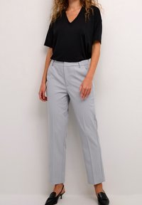 Kaffe Chinos - mottled grey