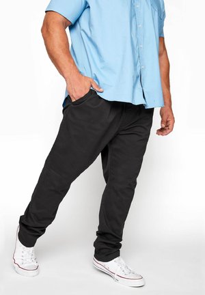 BadRhino ELASTICATED WAIST - Stoffhose - black