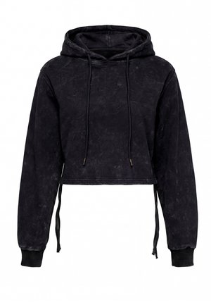 myMo ROCKS, Kapuzenpullover - black stone wash
