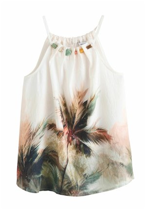 REGULAR FIT - PALM PRINT - Felső - cream