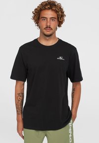 O'Neill - GLOBAL - Print T-shirt - black out Thumbnail Image 1