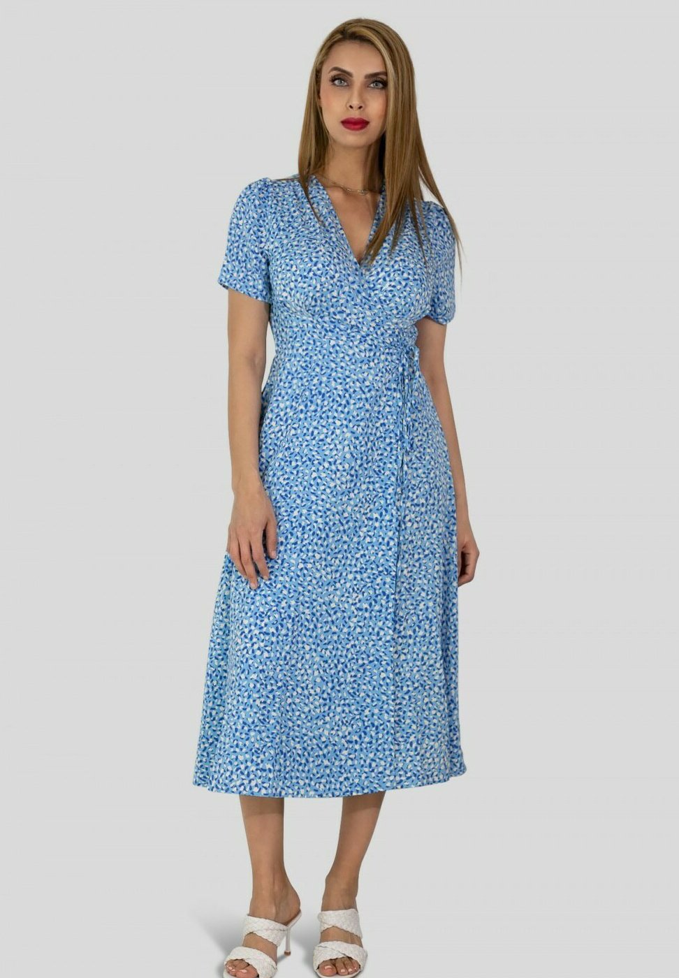 zalando robe bleue