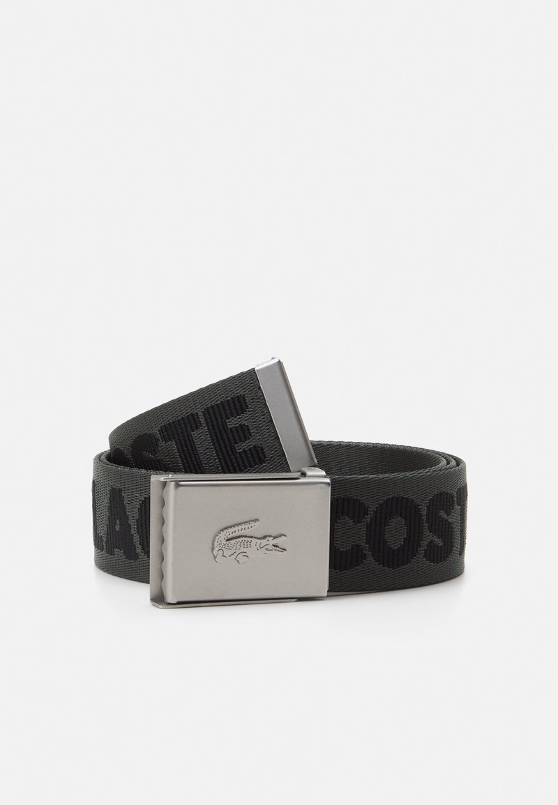 Lacoste GOODS BELT CASUAL UNISEX - Josta - aubier noir