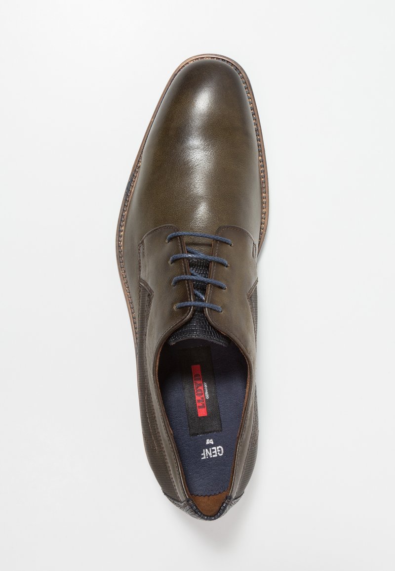 Herren Klassische Schnürer | Lloyd GENF Schnürer bottle/blue/oliv - IG55692 Herren Klassische Schnürer | Lloyd GENF Schnürer bottle/blue/oliv - IG55692