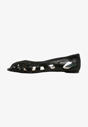 Jonak, Ballerines à bout ouvert - black