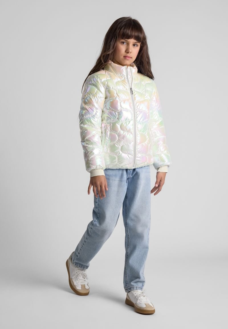 MINOTI SHINY PUFFER - Softshelljacka - white