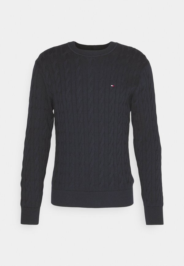 CLASSIC CABLE CREW NECK - Jumper - desert sky2