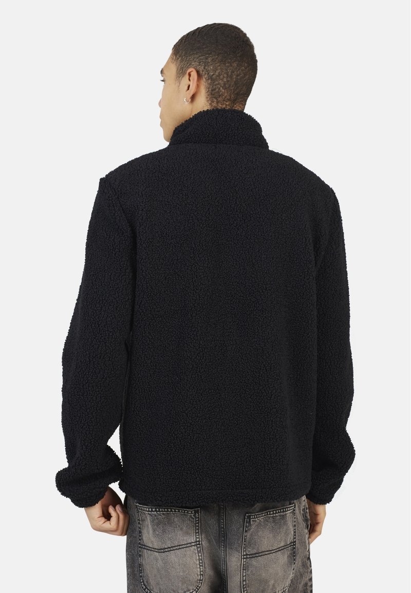 Brave Soul Fleecepullover black/schwarz Zalando