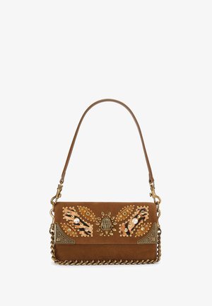 Kurt Geiger London, SLOANE SOFT SHOULDER - Sac à main - tan comb