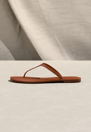 T-bar sandals - tan