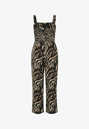 Angel of Style, JUMPSUIT, EINTEILER, ALLOVERMUSTER, WEITE, GERADE HOSE - Jumpsuit - black