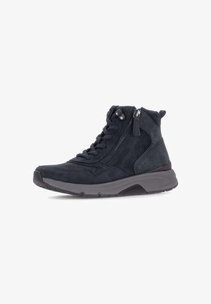 Rollingsoft, ROLLINGSOFT SNEAKER HIGH - Veterboots - dark blue flausch