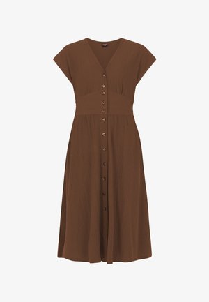 Protest, PROTEST DRESSES - Abito a camicia - cocoa brown