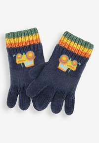 JoJo Maman Bébé TRACTOR APPLIQUE  - Rukavice - navy