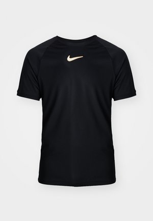Nike Performance T-skjorte til trening - black/pale ivory