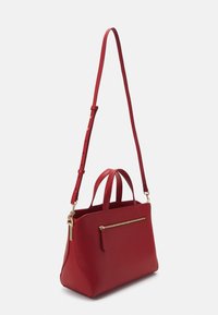 Tommy Hilfiger HERITAGE SATCHEL - Käekott - dark magma