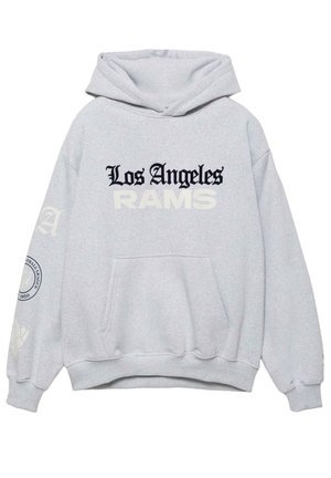 LONG SLEEVE NFL LICENSE  - Kapuzenpullover - light grey