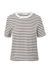 T-shirt con stampa - mokka
