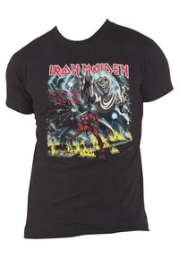 Paradiso Clothing IRON NUMBER OF THE GRAPHIC PRINT - Print T-shirt - black