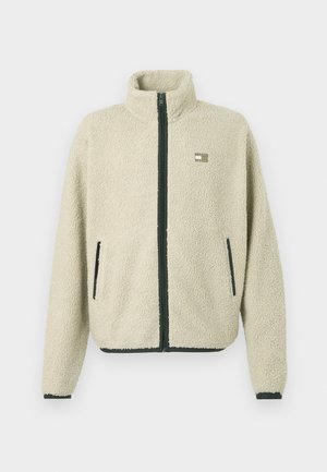 BADGE - Fleece jacket - gulf sand