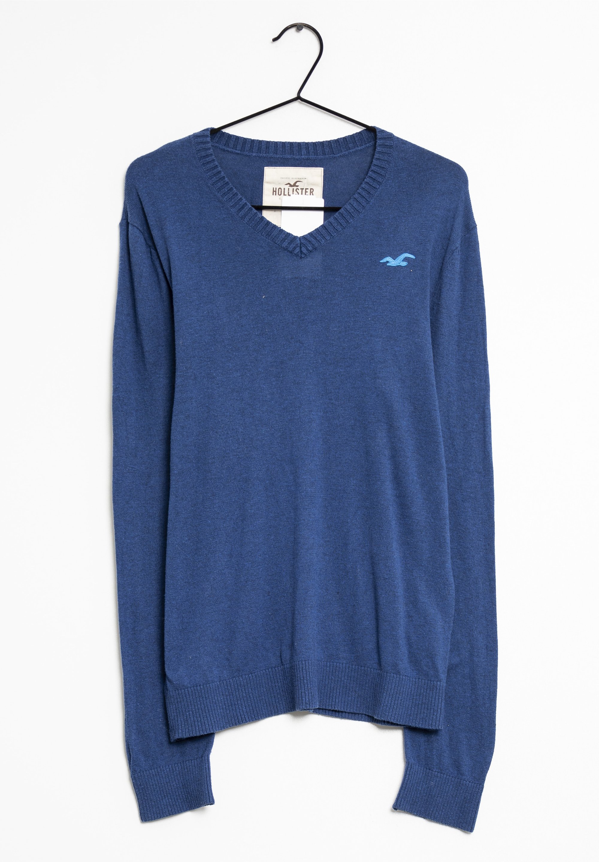 Hollister Strickpullover blue/blau (Pre-owned) Zalando