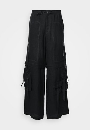 MODULAR PANTS - Cargo trousers - navy