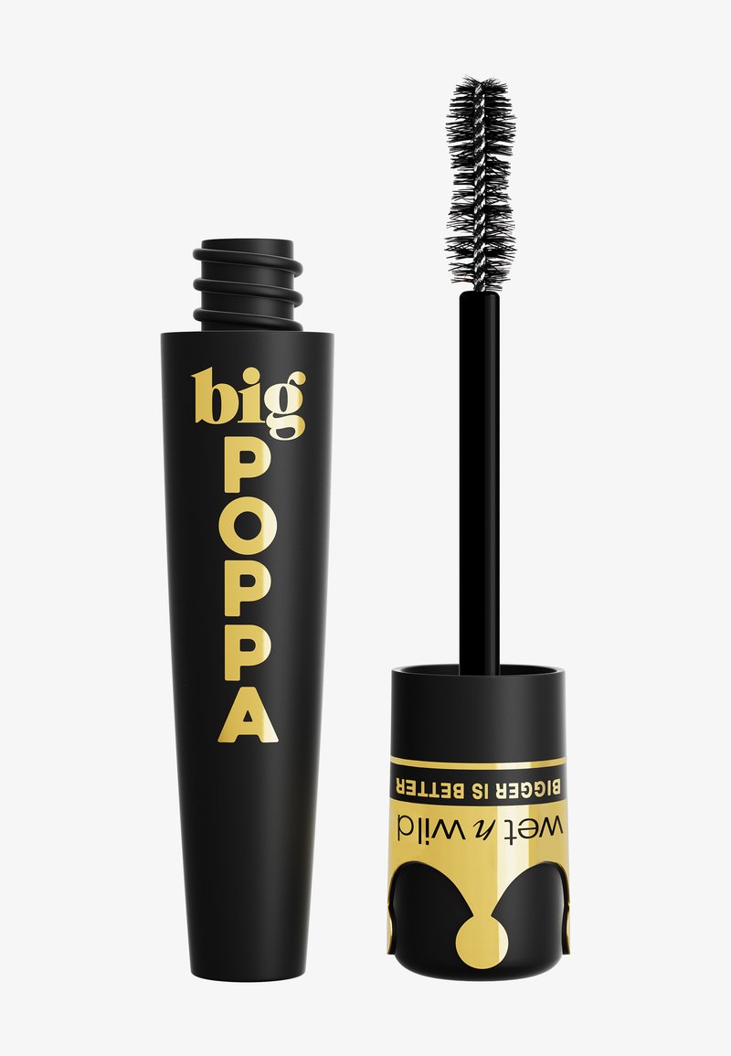 WET N WILD - BIG POPPA MASCARA - Mascara - blackest black, Vergroten