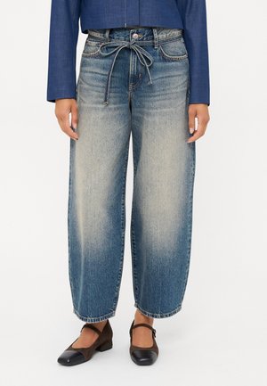 ONLGIANNA STRAIGHT - Blugi drepți - dark blue denim