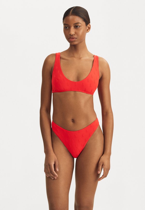 LOGO - Bikini bottoms - bright hibiscus