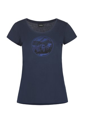 ANTIGA - T-shirt till träning - dunkel blau
