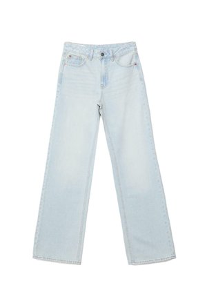 Stradivarius, D92 STRAIGHT WIDE-LEG JEANS  04891989 - Jean droit - dirty denim
