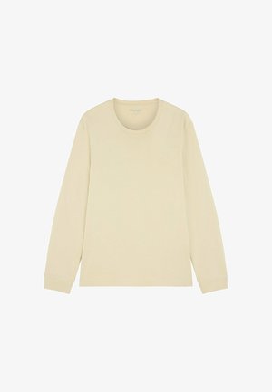 Wrangler, LONG SLEEVE LS TEE FOR MENS - REGULAR FIT - Langarmshirt - almond milk