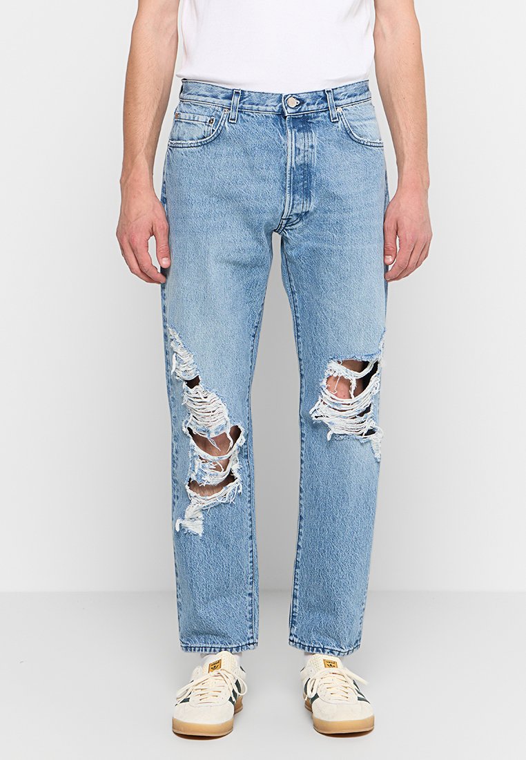 BLK DNM Straight leg jeans lichtblauw