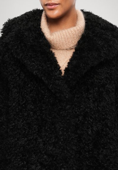 STAND STUDIO CAMILLE COCOON COAT - Vinterkåpe / -frakk - black