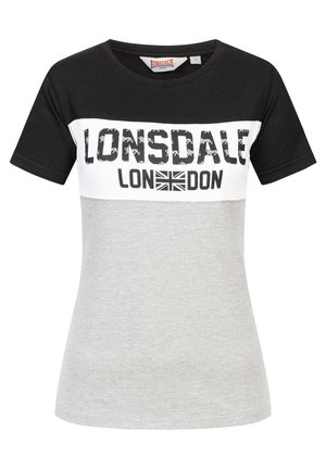 Lonsdale TALLOW - T-shirt z nadrukiem