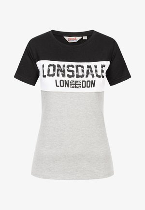 Lonsdale TALLOW - T-shirts print - black