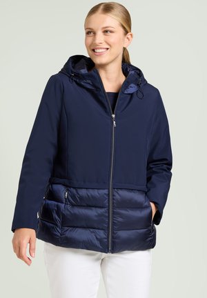 CABAN  CON CAPPUCCIO - Veste mi-saison - blu