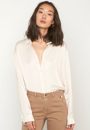 Maison 123 Button-down blouse - blanc cassé