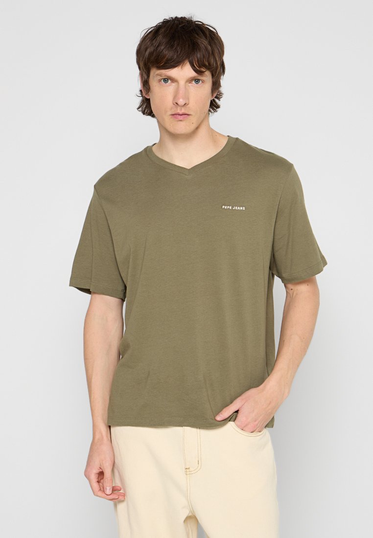 Pepe Jeans T-shirt basic groen