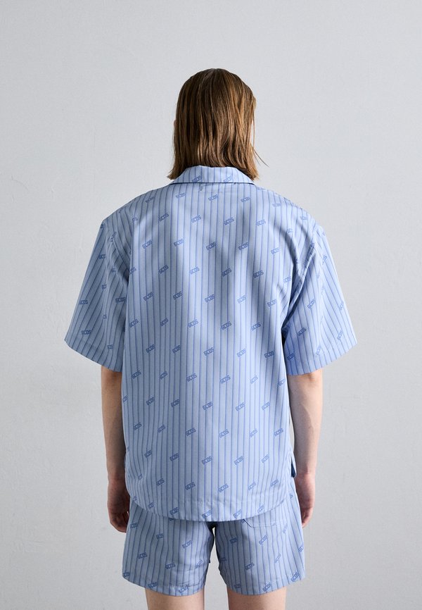 PINSTRIPE BOWLING SHIRT - Shirt3