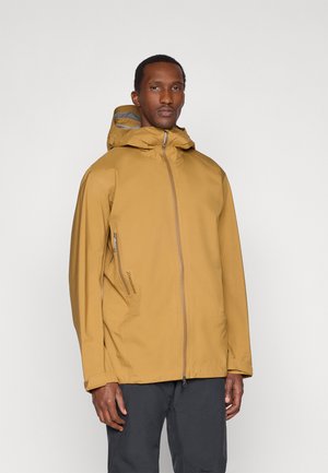 RIDE JACKET - Ski jas - greenish gold-coloured