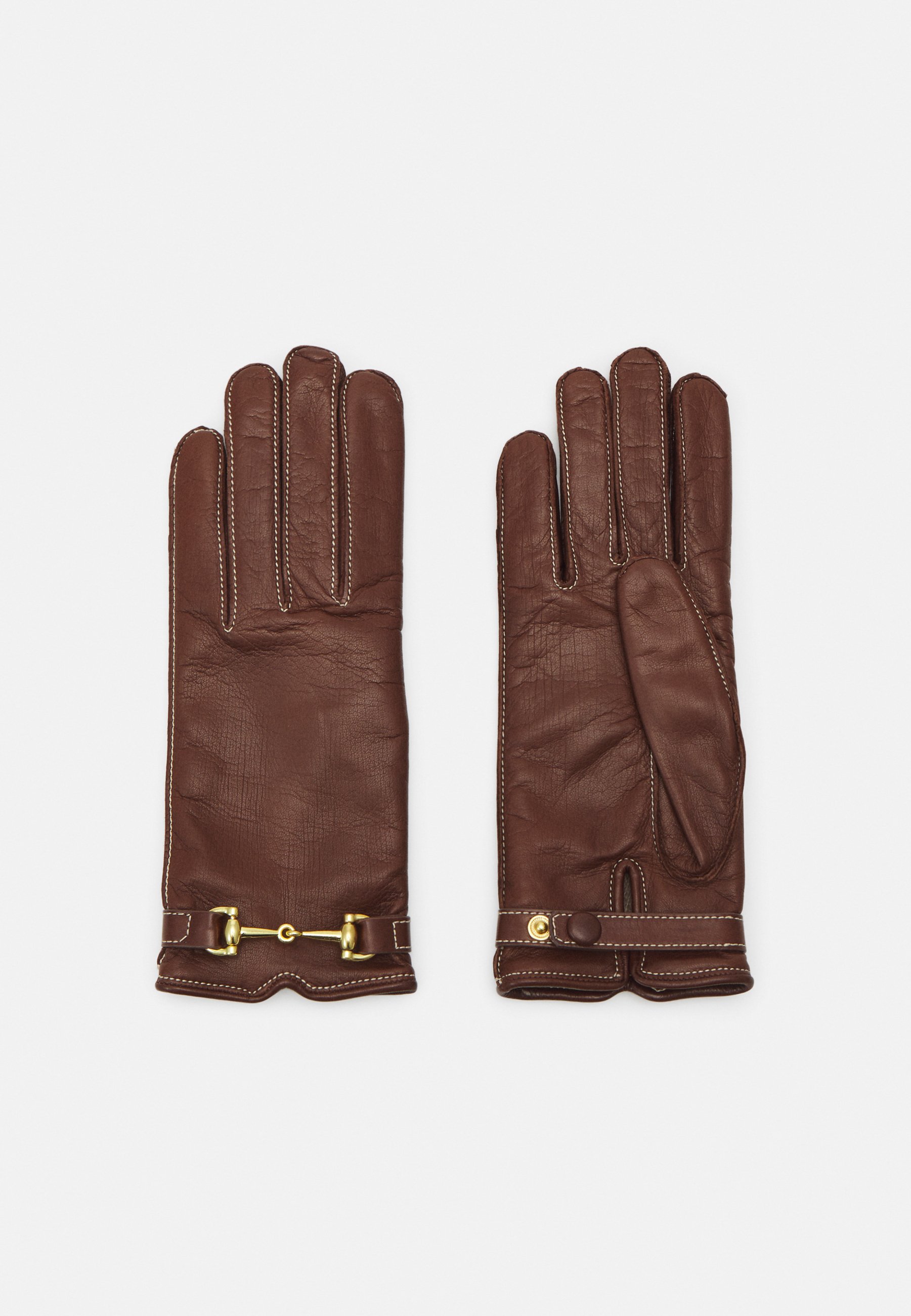 AGNELLE GRECO - Gloves - whisky/brown - Zalando